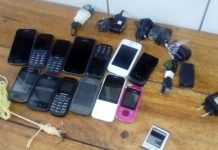 Celulares são arremessados na cadeia mas não chegam ao destino