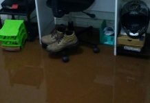 Chuva provocou alagamentos em Jandaia do Sul
