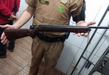 Dois homens foram presos com armas de fogo na zona rural de Mandaguari