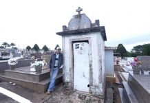 Jandaiense mora em mausoléu no cemitério de Marialva
