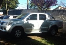 Caminhoneta roubada em Apucarana é recuperada
