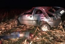 Jovem morre após capotamento em São João do Ivaí