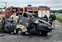 Acidente mata cinco pessoas em Curitiba