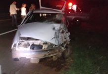 Colisão em Marilândia do Sul deixa dois mortos e três feridos