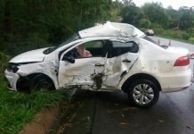 Acidente mata prefeito de Japira e enteada