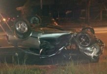 Capotamento deixa jovens feridos em Apucarana