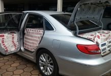 Após fugir da PRF por 50 Km, motorista é preso com contrabando de cigarros