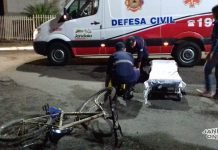 Ciclista é atropelado no início da Getúlio Vargas