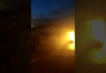 Incêndio em Bom Sucesso mobiliza bombeiros