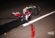 Queda na BR-376 deixa motociclista ferido