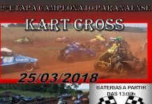 Tem kart cross neste fim de semana em Jandaia do Sul