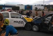Viatura da PM atropela pedestres e mata três pessoas em Curitiba