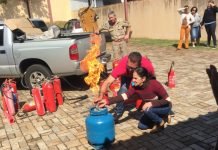 Departamento de Educação promove Curso de Brigada de Incêndio
