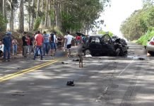 Acidente deixa cinco mortos em Munhoz de Melo