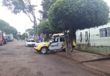Indivíduo atira várias vezes contra veículo em Mandaguari