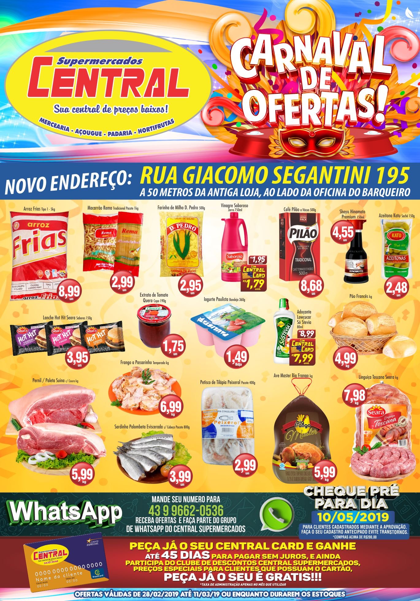 MARÇO 2019 FRENTE