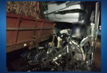 Ônibus que vinha para Maringá se envolve em acidente