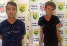 Andarilhos são presos após furtos e roubo em Jandaia