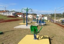 Prefeitura instala Academia ao ar livre no Jardim das Araucárias