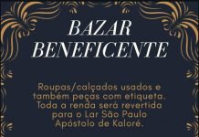 Bazar Beneficente em Kaloré