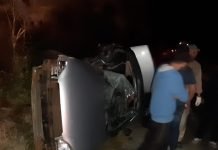 Mulher morre e quatro ficam feridos em acidente na Rodovia do Milho