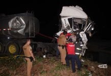 Mais um caminhão é atingido por trem em Jandaia