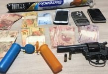 PM apreende drogas e arma em São Pedro do Ivaí
