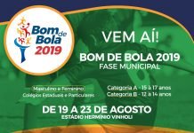 Vem aí o Bom de Bola 2019!