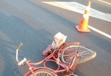 Ciclista morre atropelado na BR-376 em Mandaguari