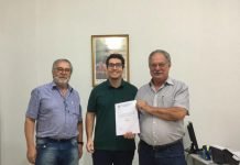 Prefeito Ditão se reúne com representante do Deputado Estadual Dr. Batista