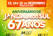Jandaia do Sul 67 anos – Confira a Programação da festa da cidade