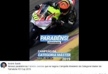 Fabinho é Campeão Brasileiro da categoria Yamaha R3