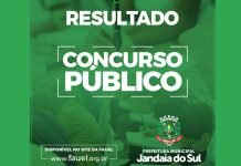 Resultado do Concurso Público de Jandaia do Sul