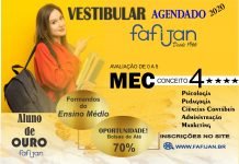 Não perca esta chance de estudar!