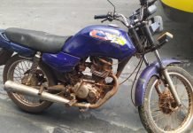 Motocicleta furtada em Marumbi é recuperada em Kaloré