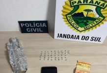 Polícia de Jandaia do Sul focada no combate ao tráfico de drogas