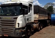 Carreta é furtada em Jandaia