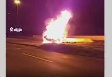 Mulher morre carbonizada após colisão em Maringá