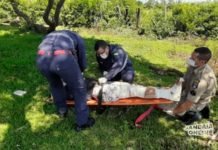 Suspeito é encontrado com as pernas quebradas na BR-369 em Jandaia do Sul