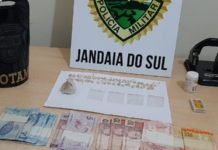 Casa alugada era usada para tráfico de drogas em Jandaia