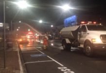 Jandaia inicia desinfecção de ruas