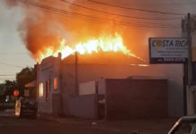 Incêndio destrói comércios em Apucarana