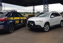 PRF recupera em Mandaguari carro roubado em Caxias do Sul (RS)