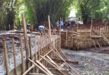 Prefeitura constrói ponte que dá acesso a comunidade do São Pedro do Guaporé em Jandaia do Sul