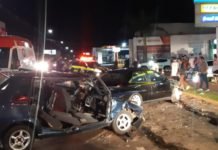 PRF atende grave acidente em Apucarana