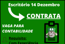 Vaga para contabilidade
