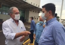 Prefeito Ditão encontra com Chefe da Casa Civil Guto Silva e reforça pedido de UTI’s para Jandaia