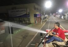 Covid-19:: higienização de ruas passa a ser de manhã