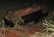 Mulher morre em acidente entre Cambira e Novo Itacolomi
