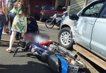 Motociclista morre em acidente na cidade de Apucarana